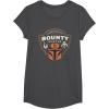 image:imageStar Wars The Mandalorian and Grogu Bounty Hunter Helmet TShirtDark Heather Grey
