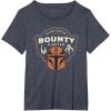 image:imageStar Wars The Mandalorian and Grogu Bounty Hunter Helmet TShirtHeather Blue
