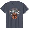 image:imageStar Wars The Mandalorian and Grogu Bounty Hunter Helmet TShirtHeather Blue