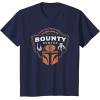 image:imageStar Wars The Mandalorian and Grogu Bounty Hunter Helmet TShirtNavy Blue