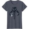 image:imageStar Wars The Mandalorian and Grogu Bounty Hunter TShirtHeather Blue