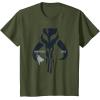 image:imageStar Wars The Mandalorian and Grogu Bounty Hunter TShirtOlive Green