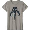 image:imageStar Wars The Mandalorian and Grogu Bounty Hunter TShirtSlate Grey