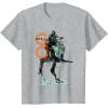 image:imageStar Wars The Mandalorian and Grogu Cool Tech Pose TShirtHeather Grey