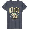 image:imageStar Wars The Mandalorian and Grogu Cute Hand Drawn Stars TShirtHeather Blue