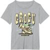 image:imageStar Wars The Mandalorian and Grogu Cute Hand Drawn Stars TShirtHeather Grey