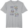 image:imageStar Wars The Mandalorian and Grogu Feel The Force Cute TShirtHeather Grey