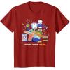 image:imageStar Wars The Mandalorian and Grogu Galactic Snacks Please TShirtCranberry Red