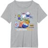image:imageStar Wars The Mandalorian and Grogu Galactic Snacks Please TShirtHeather Grey
