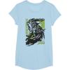 image:imageStar Wars The Mandalorian and Grogu Green Abstract TShirtBaby Blue