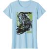 image:imageStar Wars The Mandalorian and Grogu Green Abstract TShirtBaby Blue