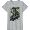 image:imageStar Wars The Mandalorian and Grogu Green Abstract TShirtHeather Grey