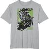 image:imageStar Wars The Mandalorian and Grogu Green Abstract TShirtHeather Grey