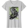 image:imageStar Wars The Mandalorian and Grogu Green Abstract TShirtSilver Grey