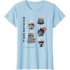 image:imageStar Wars The Mandalorian and Grogu Imperial Helmets Collage TShirtBaby Blue