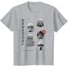 image:imageStar Wars The Mandalorian and Grogu Imperial Helmets Collage TShirtHeather Grey