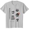 image:imageStar Wars The Mandalorian and Grogu Imperial Helmets Collage TShirtSilver Grey