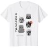 image:imageStar Wars The Mandalorian and Grogu Imperial Helmets Collage TShirtWhite