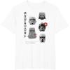image:imageStar Wars The Mandalorian and Grogu Imperial Helmets Collage TShirtWhite