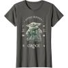 image:imageStar Wars The Mandalorian and Grogu Little Bounty Vintage TShirtAsphalt Grey