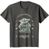 image:imageStar Wars The Mandalorian and Grogu Little Bounty Vintage TShirtAsphalt Grey