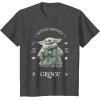 image:imageStar Wars The Mandalorian and Grogu Little Bounty Vintage TShirtDark Heather Grey