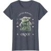 image:imageStar Wars The Mandalorian and Grogu Little Bounty Vintage TShirtHeather Blue