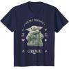 image:imageStar Wars The Mandalorian and Grogu Little Bounty Vintage TShirtNavy Blue