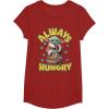image:imageStar Wars The Mandalorian and Grogu Movie Always Hungry TShirtCranberry Red