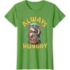 image:imageStar Wars The Mandalorian and Grogu Movie Always Hungry TShirtGrass Green