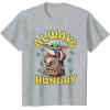 image:imageStar Wars The Mandalorian and Grogu Movie Always Hungry TShirtHeather Grey