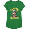 image:imageStar Wars The Mandalorian and Grogu Movie Always Hungry TShirtKelly Green