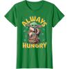 image:imageStar Wars The Mandalorian and Grogu Movie Always Hungry TShirtKelly Green