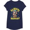 image:imageStar Wars The Mandalorian and Grogu Movie Always Hungry TShirtNavy Blue