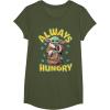 image:imageStar Wars The Mandalorian and Grogu Movie Always Hungry TShirtOlive Green