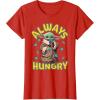 image:imageStar Wars The Mandalorian and Grogu Movie Always Hungry TShirtRed