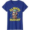image:imageStar Wars The Mandalorian and Grogu Movie Always Hungry TShirtRoyal Blue