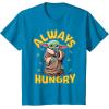 image:imageStar Wars The Mandalorian and Grogu Movie Always Hungry TShirtSapphire Blue
