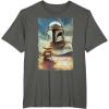image:imageStar Wars The Mandalorian and Grogu Movie Classic Poster Art TShirtAsphalt Grey
