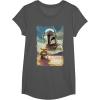 image:imageStar Wars The Mandalorian and Grogu Movie Classic Poster Art TShirtAsphalt Grey