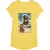 image:imageStar Wars The Mandalorian and Grogu Movie Classic Poster Art TShirtLemon Yellow