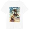 image:imageStar Wars The Mandalorian and Grogu Movie Classic Poster Art TShirtWhite