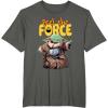 image:imageStar Wars The Mandalorian and Grogu Movie Feel the Force TShirtAsphalt Grey