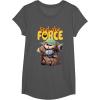 image:imageStar Wars The Mandalorian and Grogu Movie Feel the Force TShirtAsphalt Grey