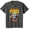 image:imageStar Wars The Mandalorian and Grogu Movie Feel the Force TShirtAsphalt Grey