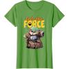 image:imageStar Wars The Mandalorian and Grogu Movie Feel the Force TShirtGrass Green