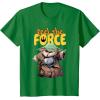 image:imageStar Wars The Mandalorian and Grogu Movie Feel the Force TShirtKelly Green