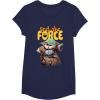 image:imageStar Wars The Mandalorian and Grogu Movie Feel the Force TShirtNavy Blue