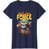 image:imageStar Wars The Mandalorian and Grogu Movie Feel the Force TShirtNavy Blue
