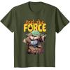 image:imageStar Wars The Mandalorian and Grogu Movie Feel the Force TShirtOlive Green